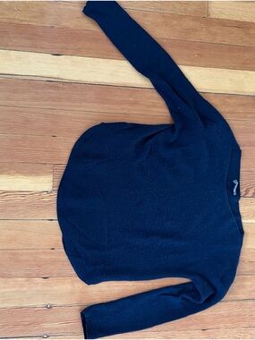 Vince Navy Boatneck cashmere  Sweater